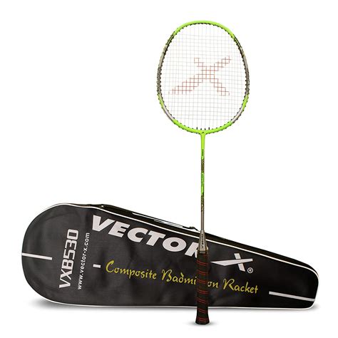 Vector X VXB-530 Aluminum Composite One Piece Joint Less Badminton ...