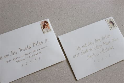 Envelope Calligraphy — Southern Calligraphy