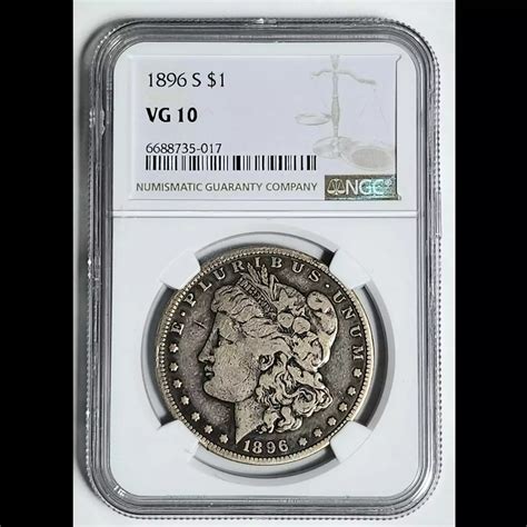 1896-S Morgan Silver Dollar NGC VG-10 - Bob Paul Rare Coins
