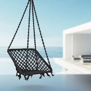 Swingzy Square Shape Cotton Hammock Swing/Jhula for Adults/Swing for ...