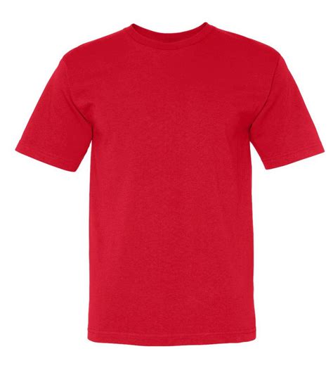 Blank T-shirt By Berts | Plain red t shirt, Red tee shirt, Shirts