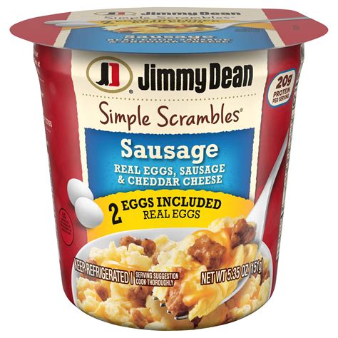 Jimmy Dean Simple Scrambles Sausage, 5.35 oz. – Douglas Food Valu