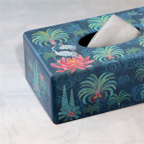 Buy Palm Tissue Box Holder At Kainaat Design