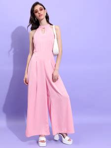 Tokyo Talkies Self Design Women Jumpsuit - Buy Tokyo Talkies Self ...
