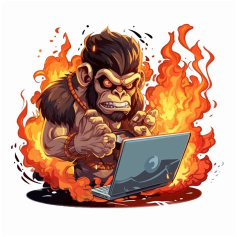 Image result for Monkey Freaking Out Computer