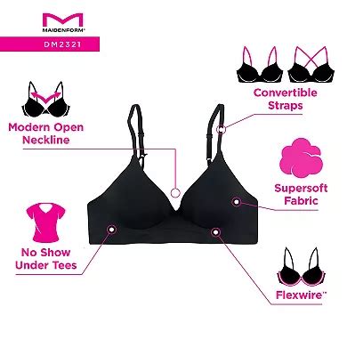 Maidenform Barely There Underwire T-Shirt Bra DM2321