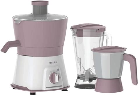 PHILIPS HL7578/00 Viva Collection 600 W Juicer Mixer Grinder (3 Jars ...