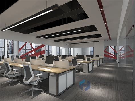 500平办公室-办公室-江苏中和装饰工程有限公司
