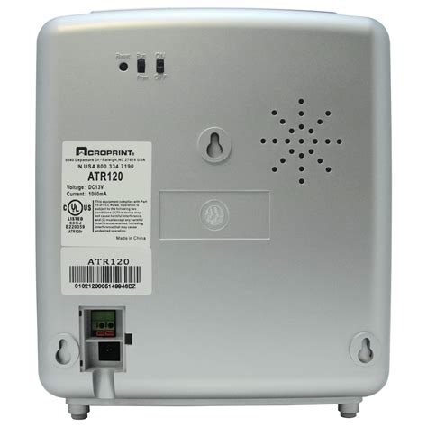 Acroprint ATR120 Electronic Top-Loading Time Recorder Time Clock: Buy ...