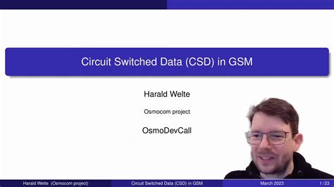 Circuit Switched Data (CSD) in GSM - media.ccc.de