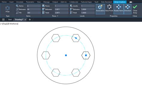 Image result for AutoCAD Array Drawings Samples