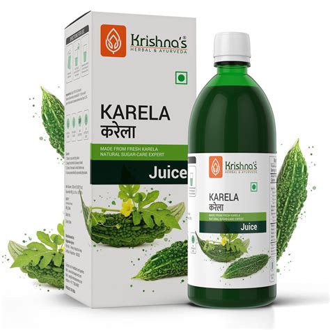 Buy Krishna's Ayurvaeda Karela Juice Blood Purifier – Krishna's Herbal ...