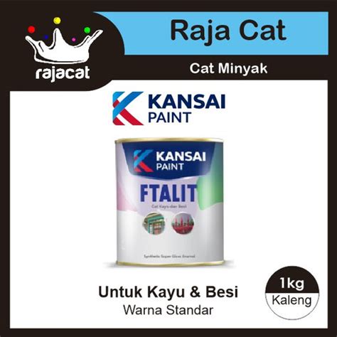 Jual Cat Minyak untuk Kayu & Besi Kansai Ftalit Warna Standar @ 1kg ...