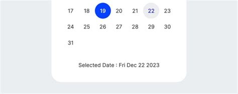Making Calendar Using JavaScript 的图像结果