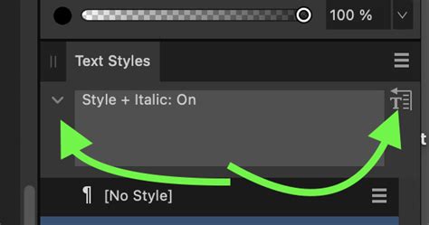 Image result for Affinity Publisher Text Styles