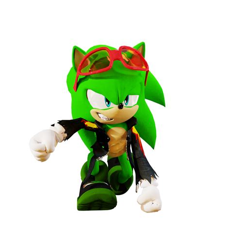 Scourge the Hedgehog Render by SonicUnbound32 on DeviantArt