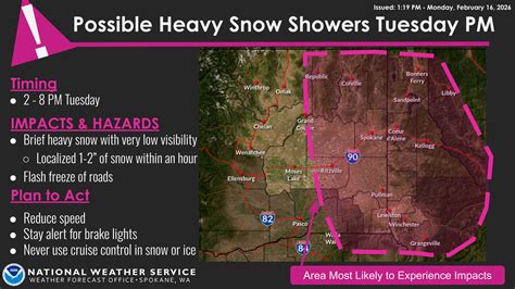 US - Heads up: Isolated to scattered heavy snow showers will develop ...