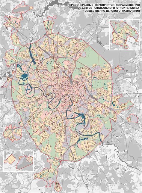 Генплан застройки Москвы до 2035 г | Gen-plans.ru