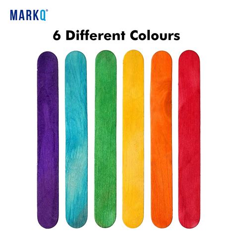 Colored Popsicle Stick