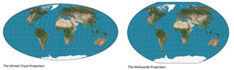 Peters Projection Map vs Mercator 的图像结果