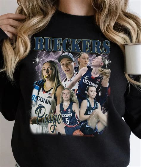 Paige Bueckers T-shirt Basketball Player MVP Slam Dunk Merchandise ...