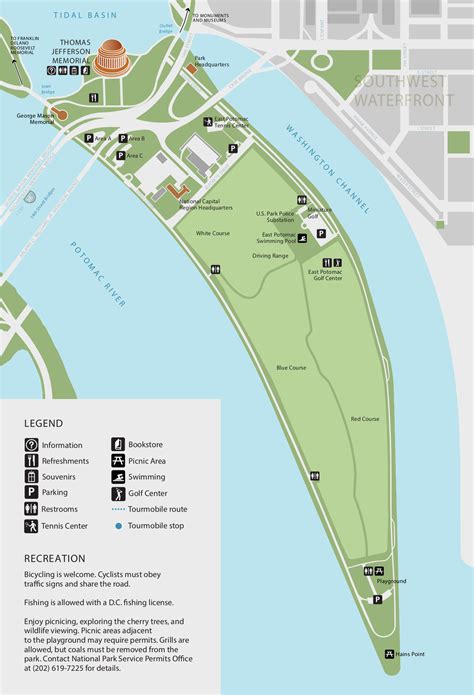 National Mall Maps | NPMaps: Free national park maps
