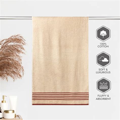 Buy LAYERS Tuscany Cotton Bath Towel - 150x75cm from Layers at just INR ...