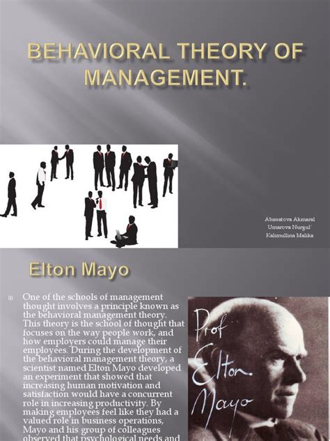 Image result for Behavioral Management Perspective