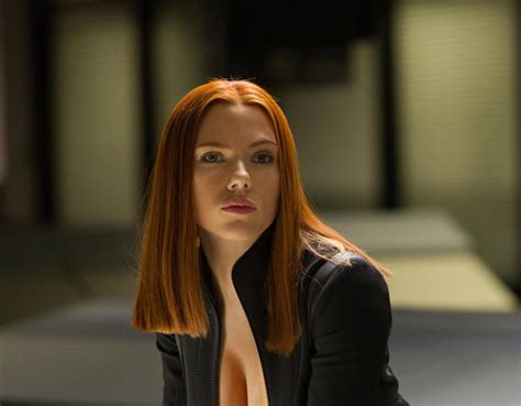 Black Widow Scarlett Johansson Hot