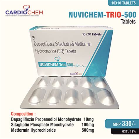 NUVICHEM-TRIO 500 TABLETS Swastik Lifesciences
