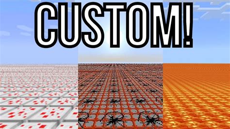 Image result for How to Make a Custom Superflat Preset Java