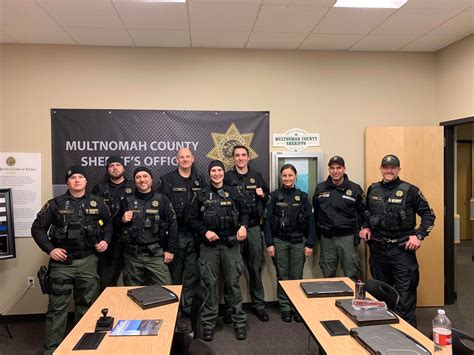 Last night, Sheriff... - Multnomah County Sheriff's Office