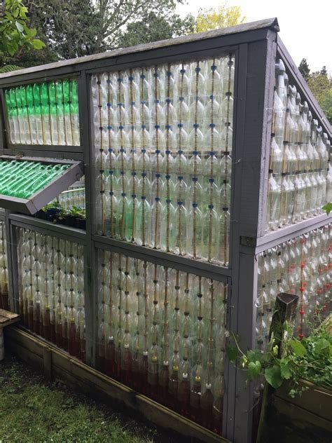 DIY Plastic Bottle Greenhouse for Your Garden