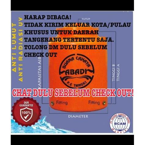 Jual Tangki toren air 1000 Liter Buana Cahaya Abadi - Kab. Tangerang ...