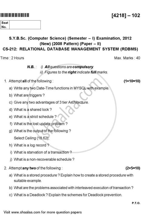 Image result for Database Management System PDF Notes