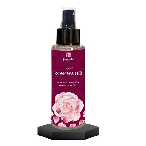 Buy Shravaha Ayurveda 100% Organic Rose Water | Natural Toner ...