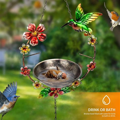 Buy FORUP Hanging Bird Feeder, Oriole Bird Feeder Hanging Tray ...