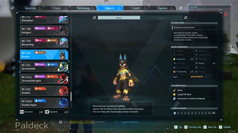 Best Anubis breeding combinations in Palworld