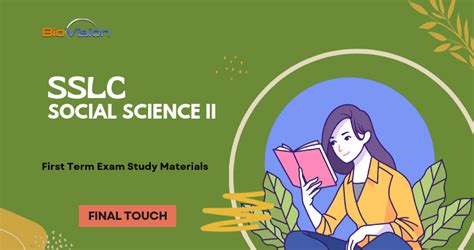 First Term Examination 2024 - SSLC Social science II - Final Touch