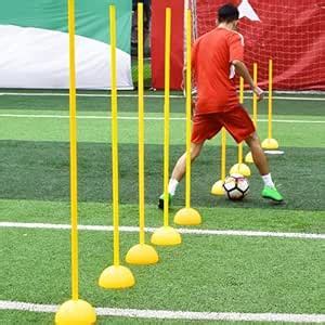 THE STYLE SUTRA Football Sign Rod Detachable Portable with Base Soccer ...