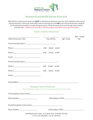 Fillable Online Camp Olmsted Goshen Scout Reservation Fax Email Print ...