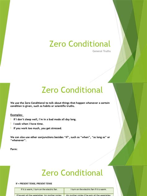 Zero Conditional 的图像结果