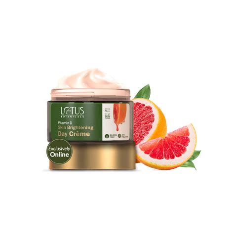 Lotus Botanicals Vitamin C Skin Brightening Day Cream | 100x Vitamin C ...