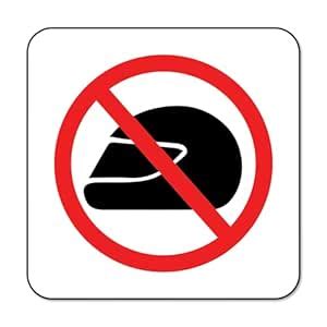 SIGN EVER Do Not Use Helmet No Entry Information Sign Boards For ...