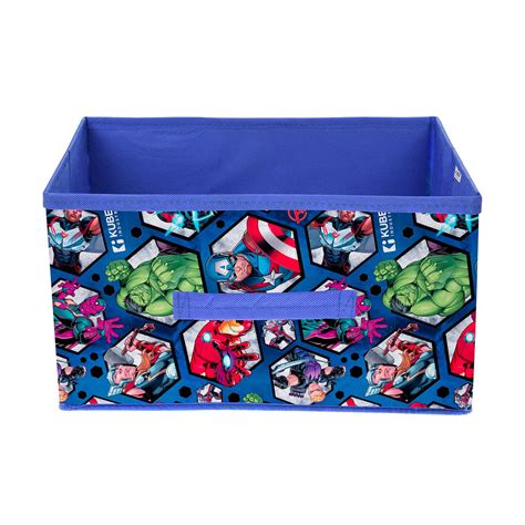 Kuber Industries Marvel Avengers Foldable Storage Box|Non-Woven ...