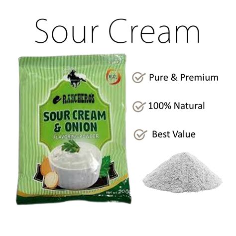 Sour Cream Powder (200g sachet) | Shopee Malaysia