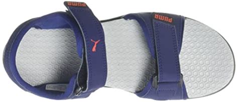 Puma unisex-adult Relay Mu Peacoat-Quarry-Cherry Tomato Sandals - 3 UK ...