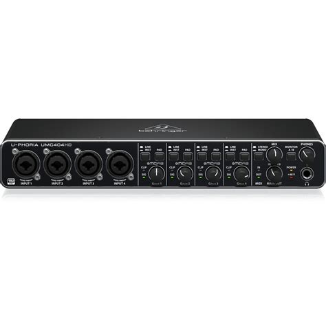 Buy Behringer U-PHORIA UMC 404HD 24 Bit USB Audio Midi Interface Online ...
