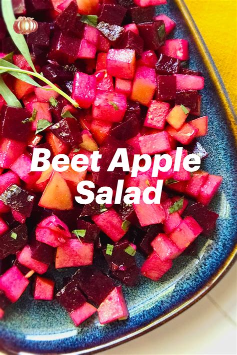 Beet Apple Salad | Apple salad recipes, Beet salad recipes, Apple salad
