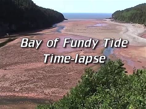 Bay Of Fundy Tides